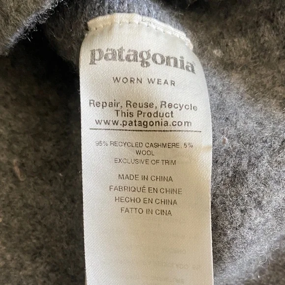 Patagonia Gray Crewneck Knit Sweater - Picture 6 of 6